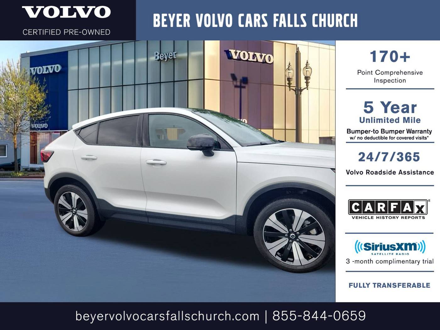 2023 Volvo C40 Recharge Plus — SUV — 23,310 mi — Falls Church, VA