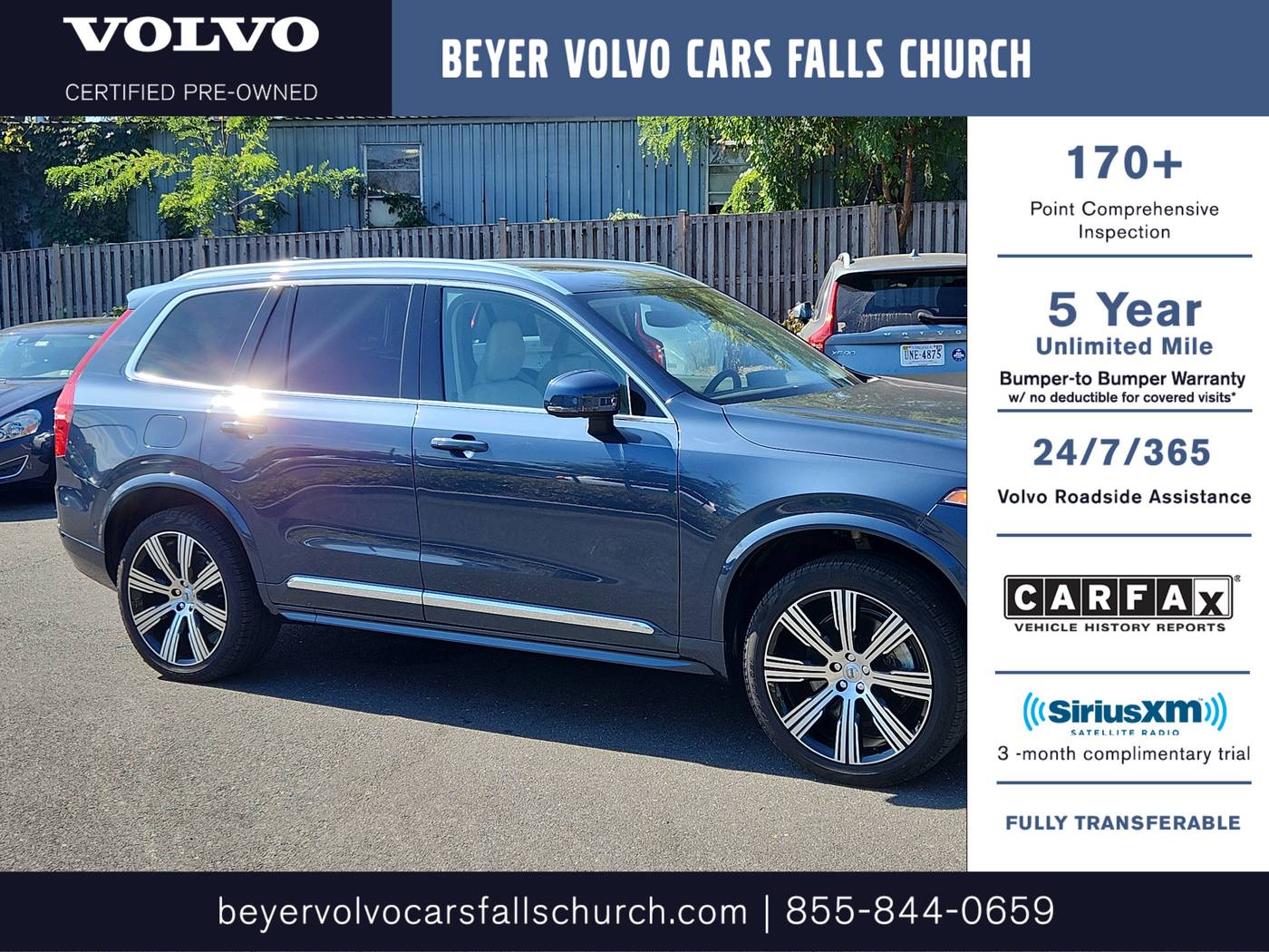 2024 Volvo XC90 Recharge Plus Bright Theme — SUV — 29,464 mi — Falls Church, VA