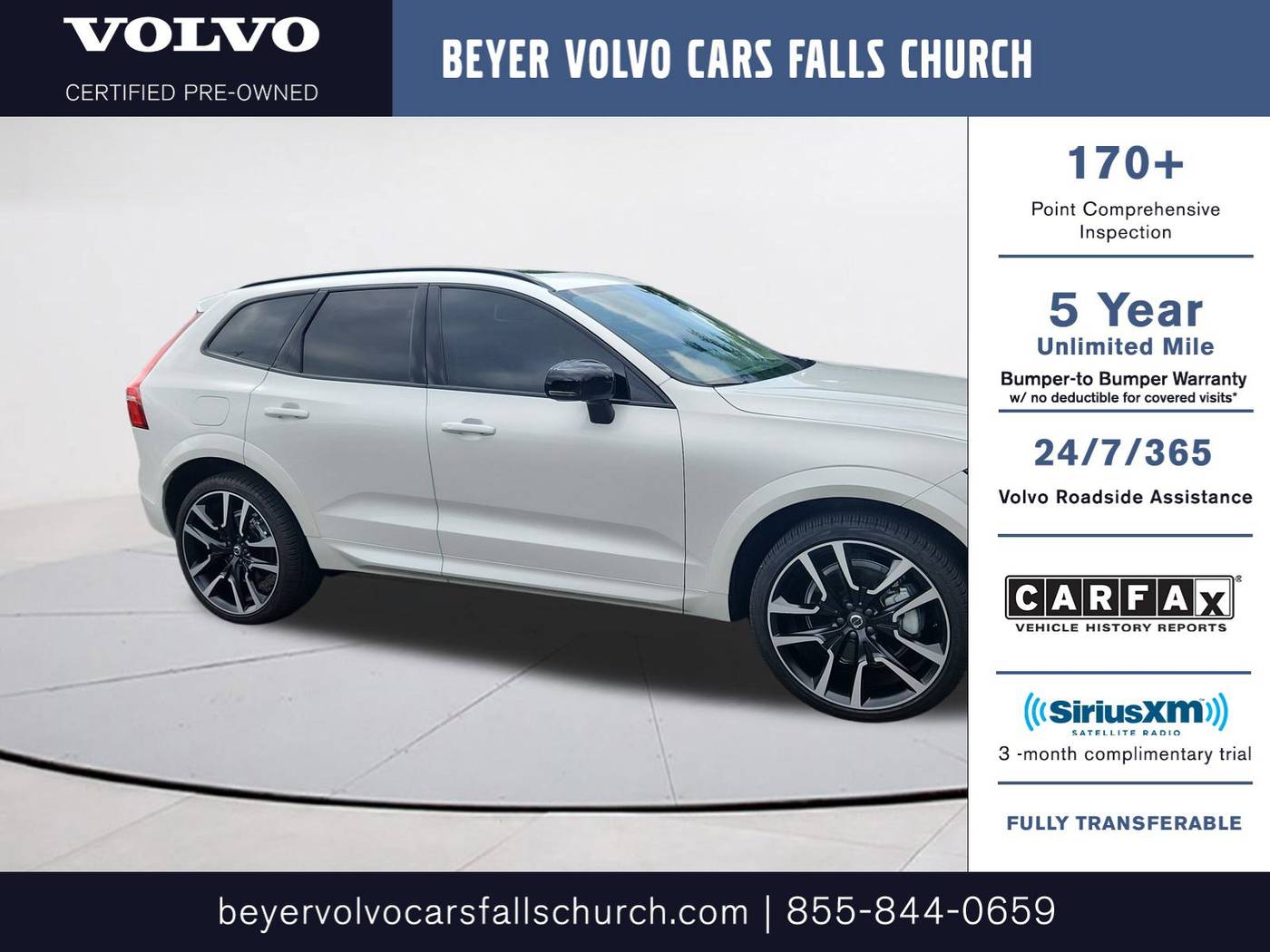 2025 Volvo XC60 Plug-In Hybrid Ultra — SUV — 1,007 mi — Falls Church, VA