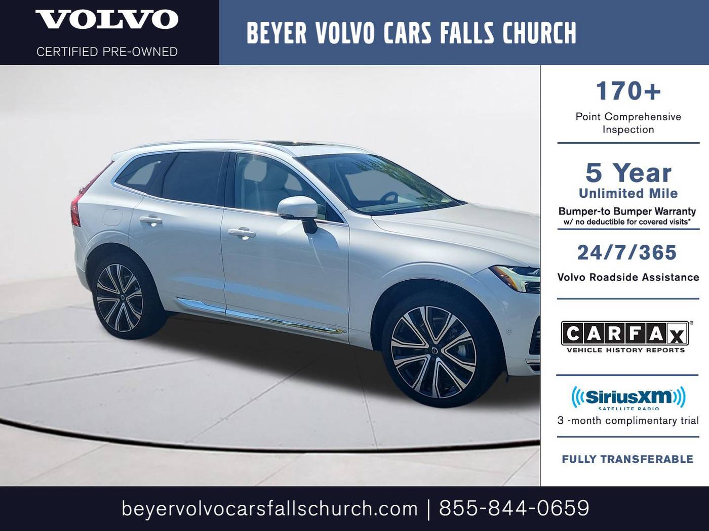 2023 Volvo XC60 Recharge Ultimate — SUV — 17,154 mi — Falls Church, VA