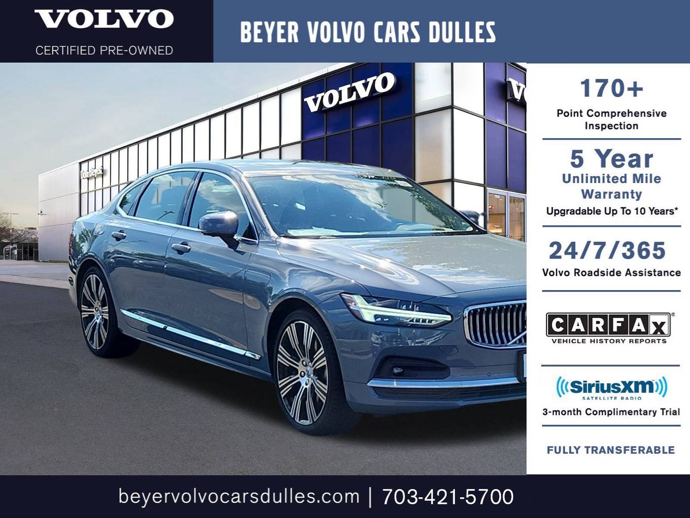 2023 Volvo S90 Plus — Sedan — 28,373 mi — Dulles, VA