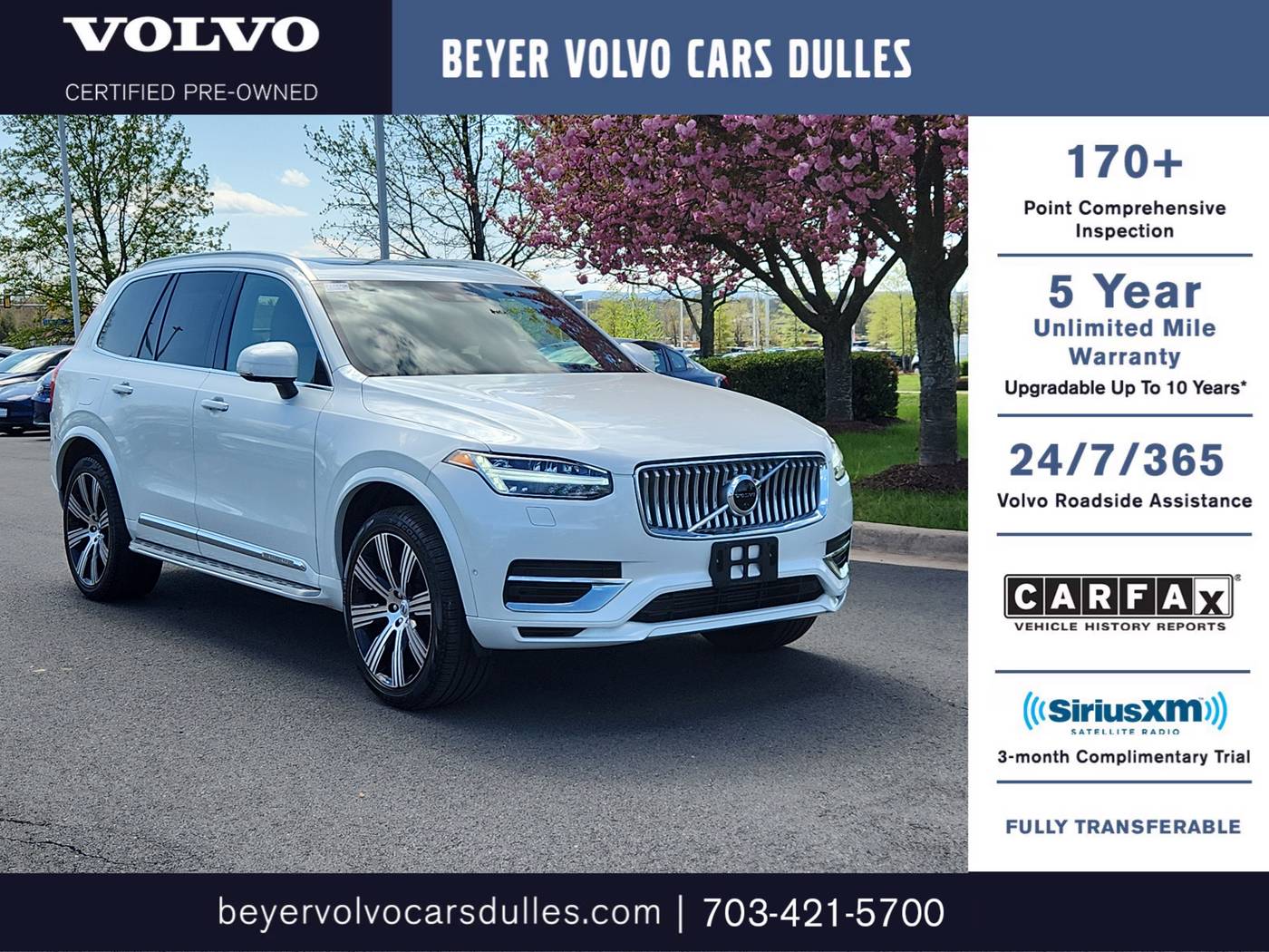 2022 Volvo XC90 Recharge Inscription — SUV — 58,933 mi — Dulles, VA