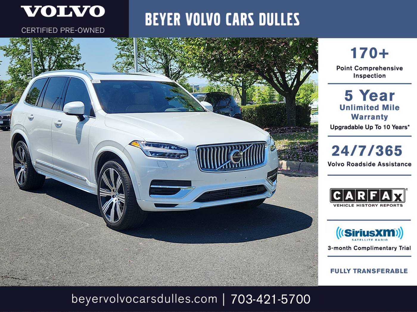 2024 Volvo XC90 Recharge Ultimate Bright Theme — SUV — 6,514 mi — Dulles, VA