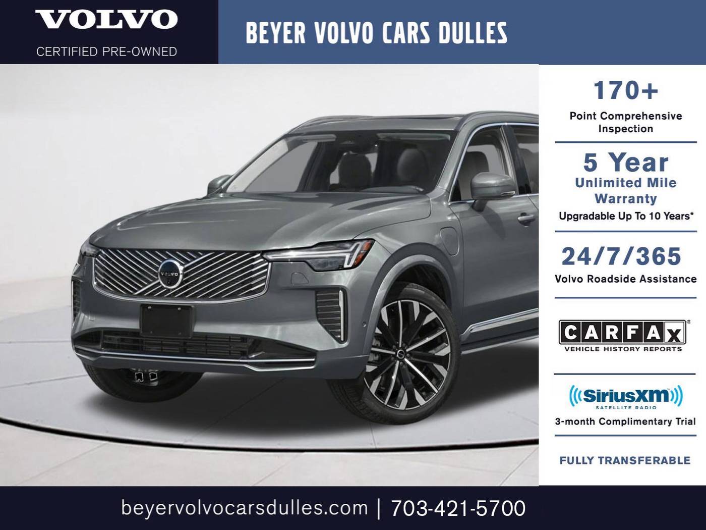 2025 Volvo XC90 Plug-In Hybrid Ultra — SUV — 9,519 mi — Dulles, VA