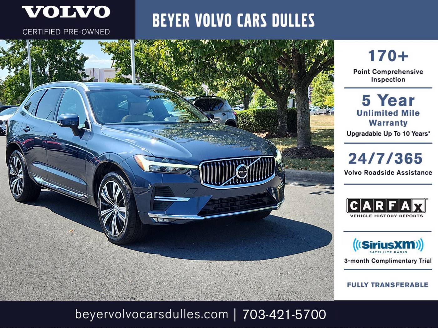 2022 Volvo XC60 Inscription — SUV — 10,915 mi — Dulles, VA