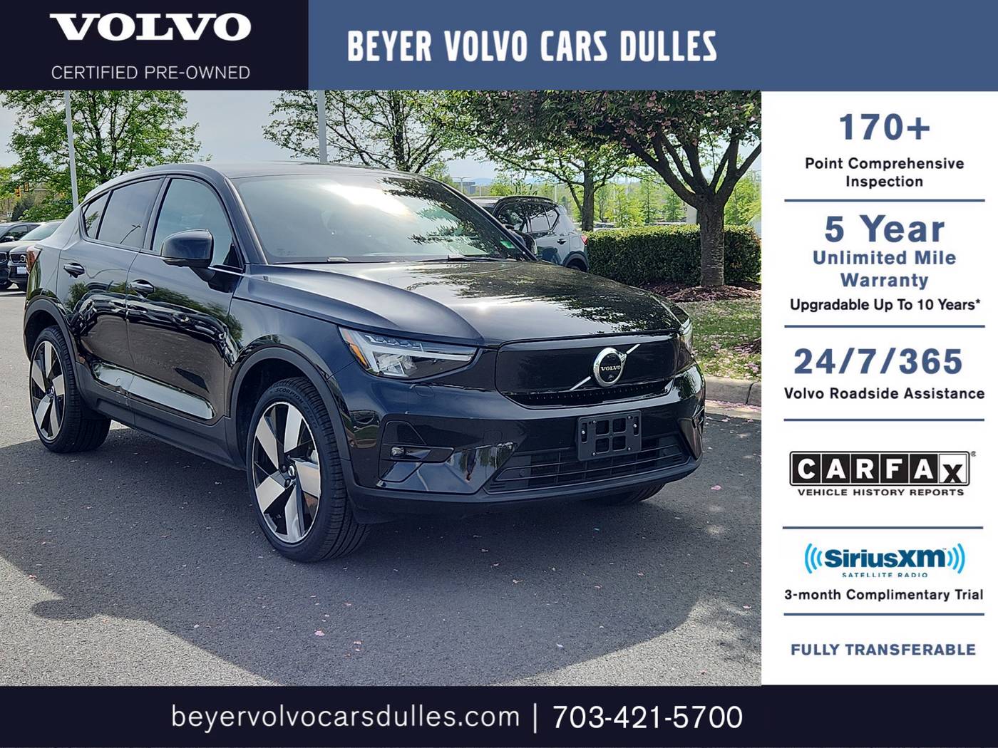 2022 Volvo C40 Recharge Ultimate — SUV — 36,570 mi — Dulles, VA