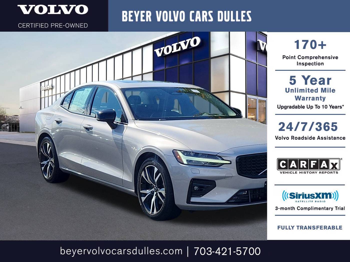 2025 Volvo S60 Core — Sedan — 21,902 mi — Dulles, VA