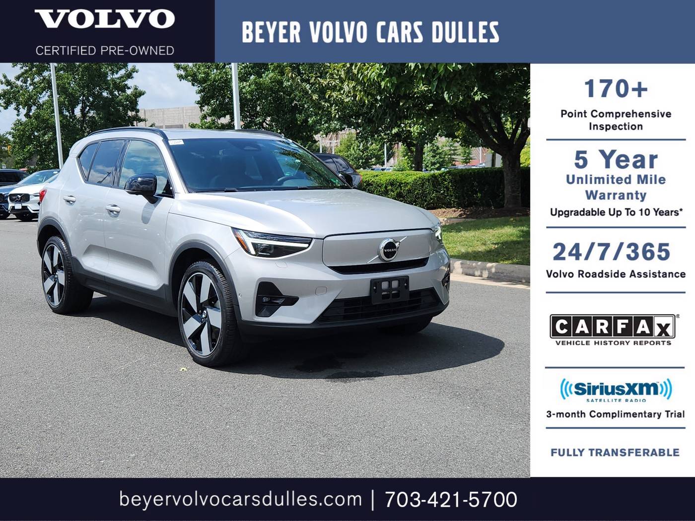 2023 Volvo XC40 Recharge Ultimate — SUV — 18,890 mi — Dulles, VA