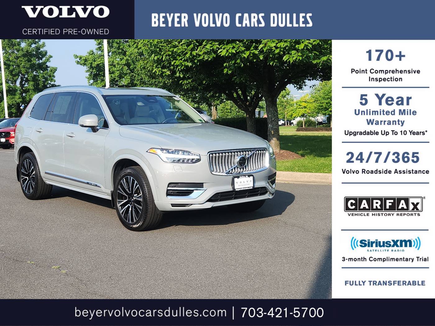 2024 Volvo XC90 Recharge Plus Bright Theme — SUV — 21,284 mi — Dulles, VA