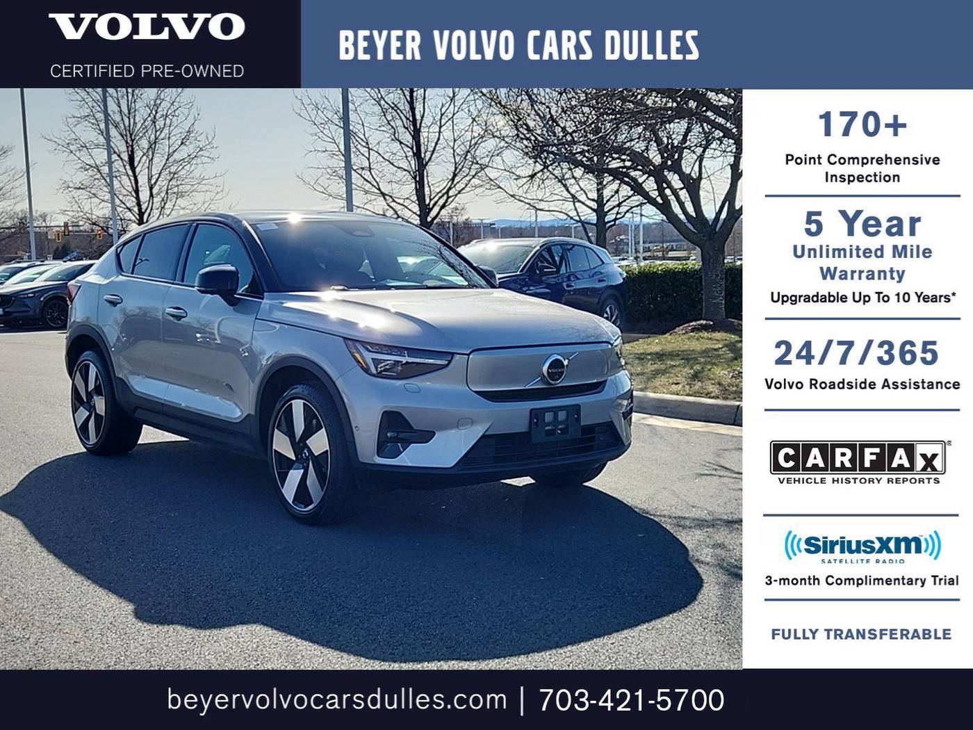 2022 Volvo C40 Recharge Ultimate — SUV — 16,905 mi — Dulles, VA
