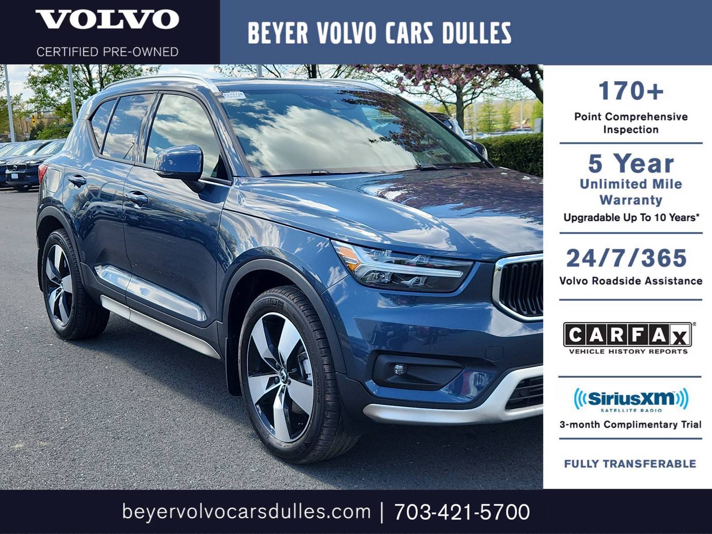 2022 Volvo XC40 Momentum — SUV — 22,181 mi — Dulles, VA