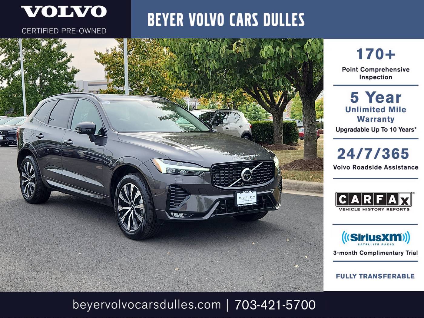 2025 Volvo XC60 Plus — SUV — 6,573 mi — Dulles, VA
