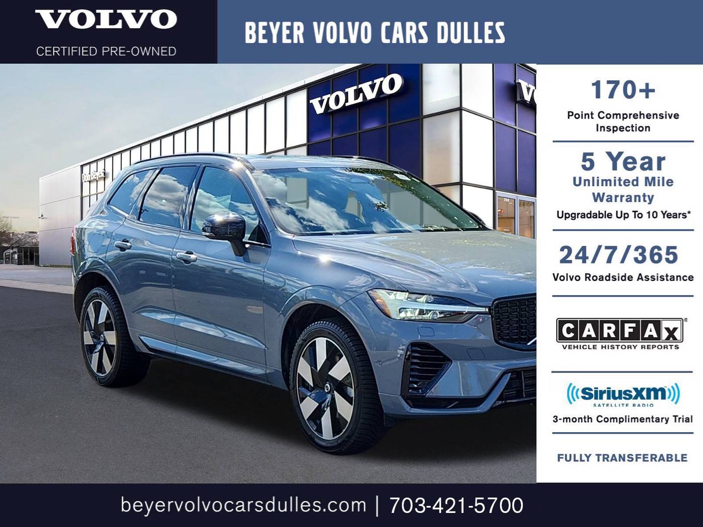 2024 Volvo XC60 Recharge Plus — SUV — 11,771 mi — Dulles, VA