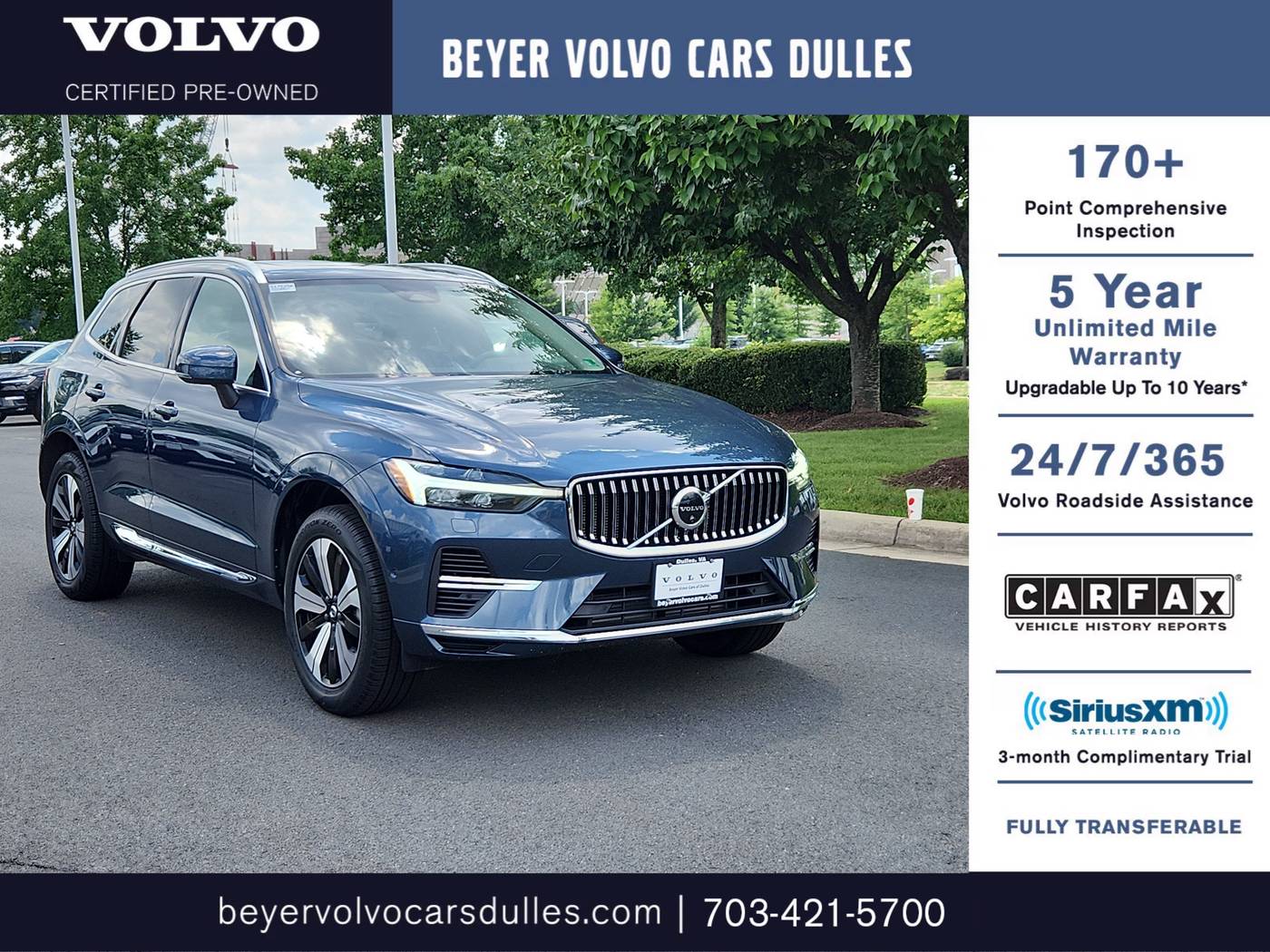 2023 Volvo XC60 Recharge Plus — SUV — 23,597 mi — Dulles, VA
