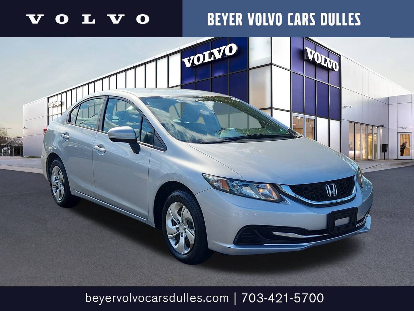 2015 Honda Civic LX — Sedan — 51,029 mi — Dulles, VA