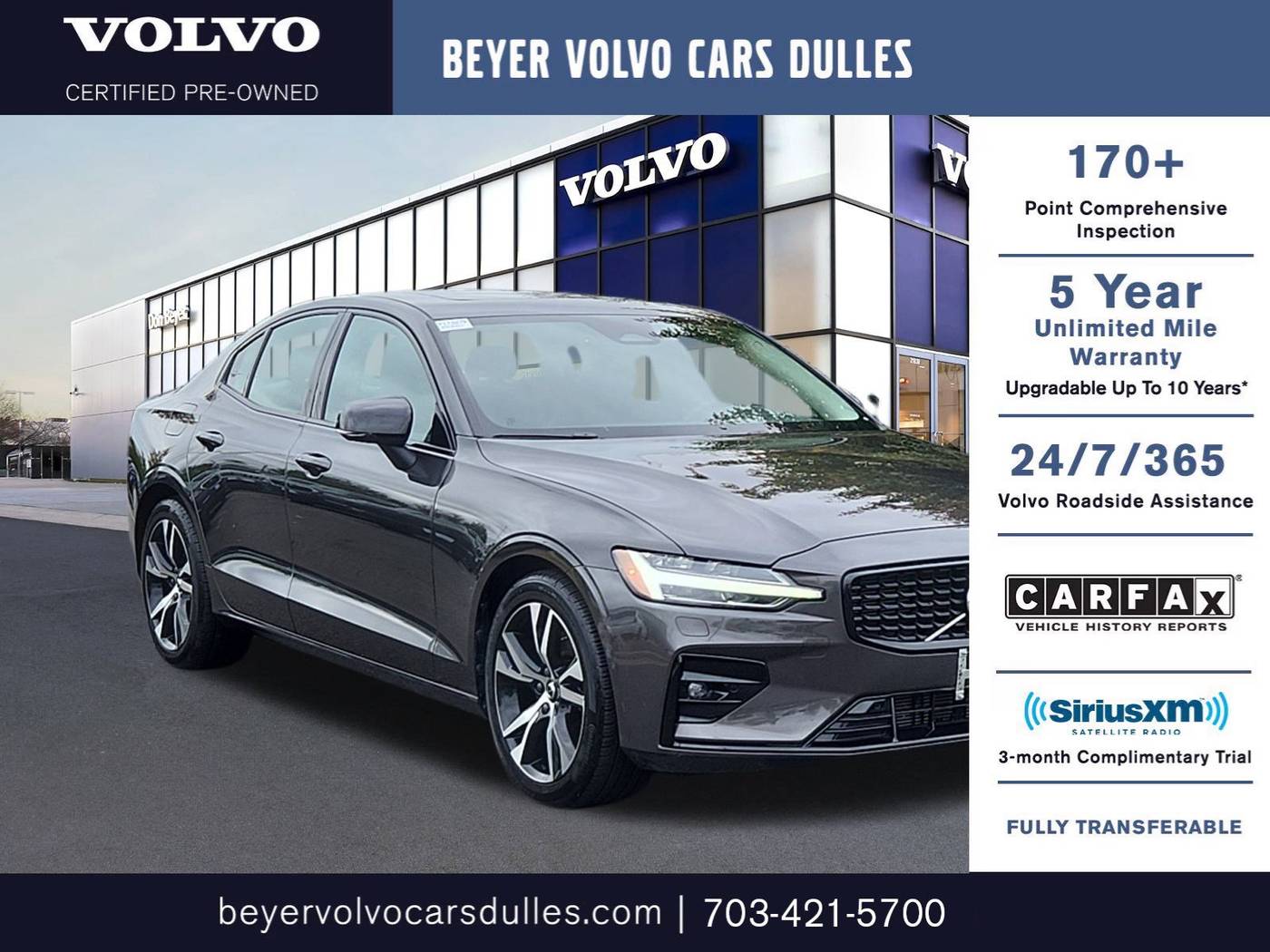 2025 Volvo S60 Core — Sedan — 9,324 mi — Dulles, VA