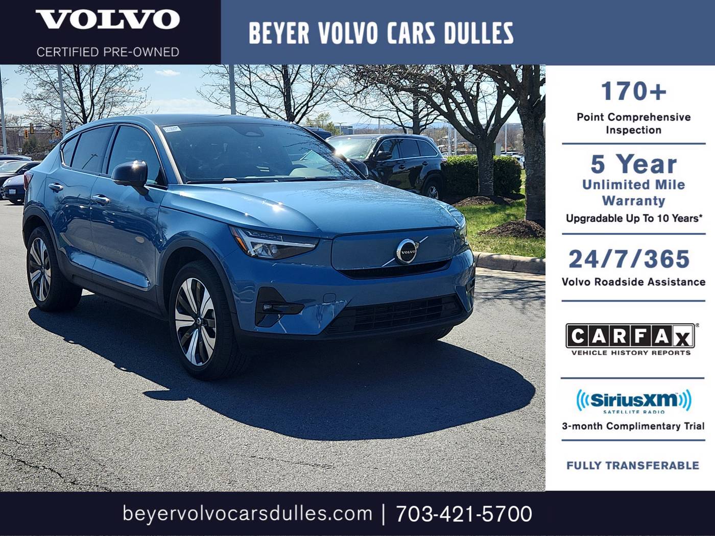 2023 Volvo C40 Recharge Plus — SUV — 26,910 mi — Dulles, VA