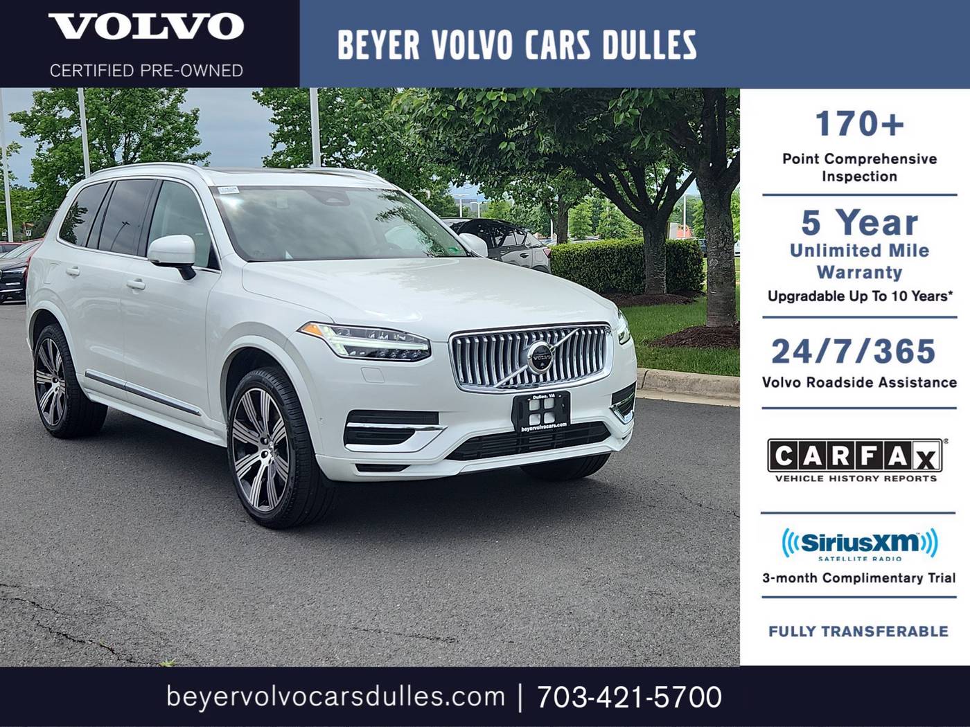 2025 Volvo XC90 Plug-In Hybrid Ultra — SUV — 1,939 mi — Dulles, VA