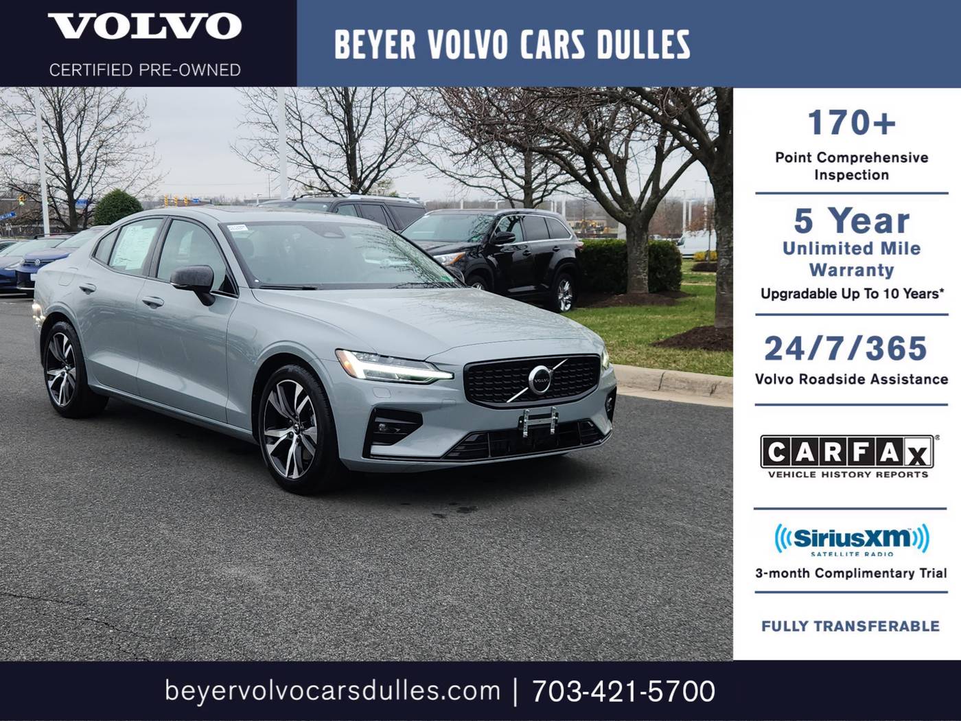 2025 Volvo S60 Core — Sedan — 12,791 mi — Dulles, VA