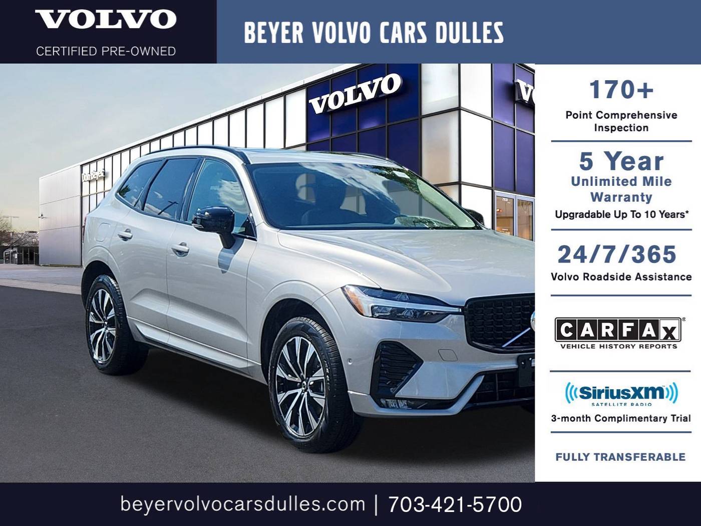 2025 Volvo XC60 Plus — SUV — 11,458 mi — Dulles, VA