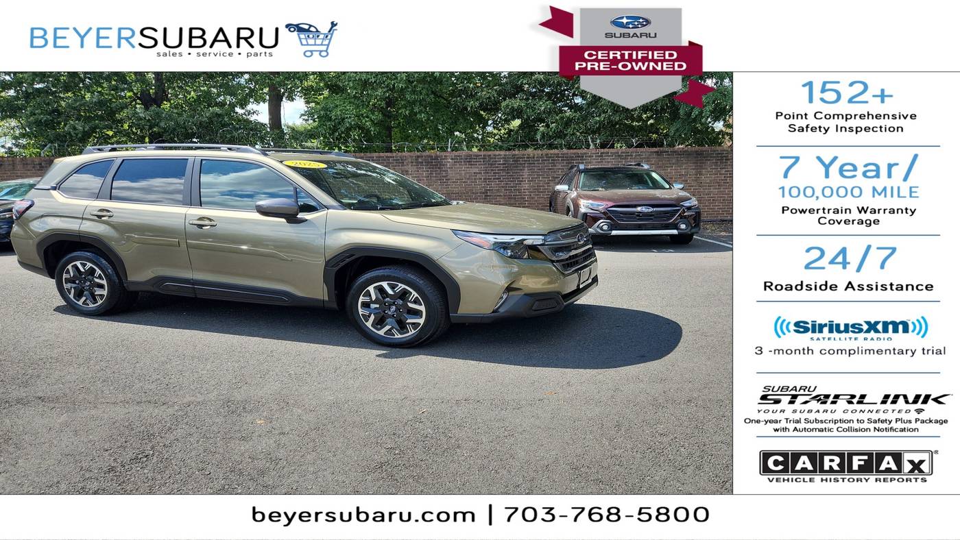 2025 Subaru Forester Premium — SUV — 5,426 mi — Alexandria, VA