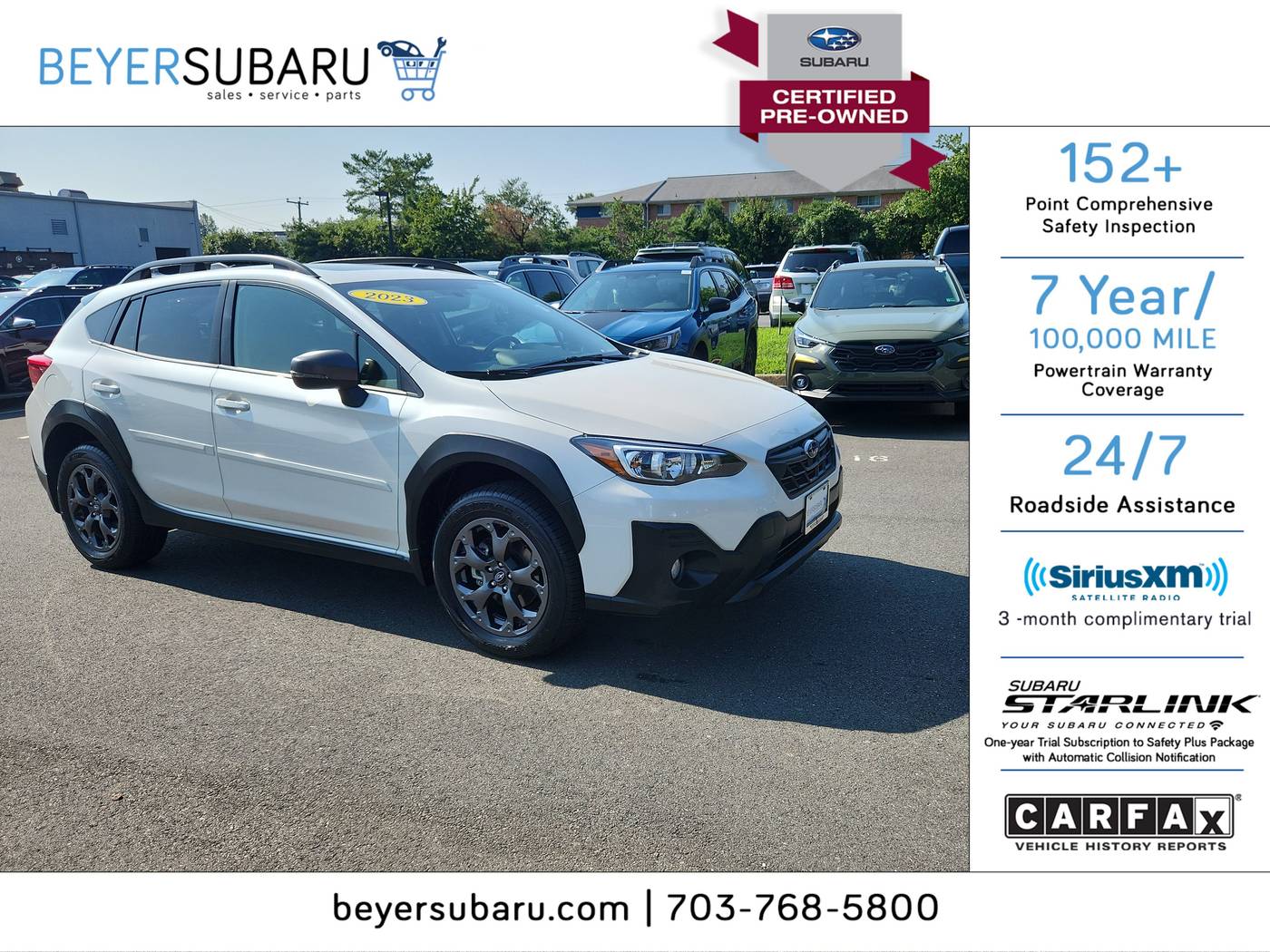 2023 Subaru Crosstrek Sport — SUV — 19,498 mi — Alexandria, VA