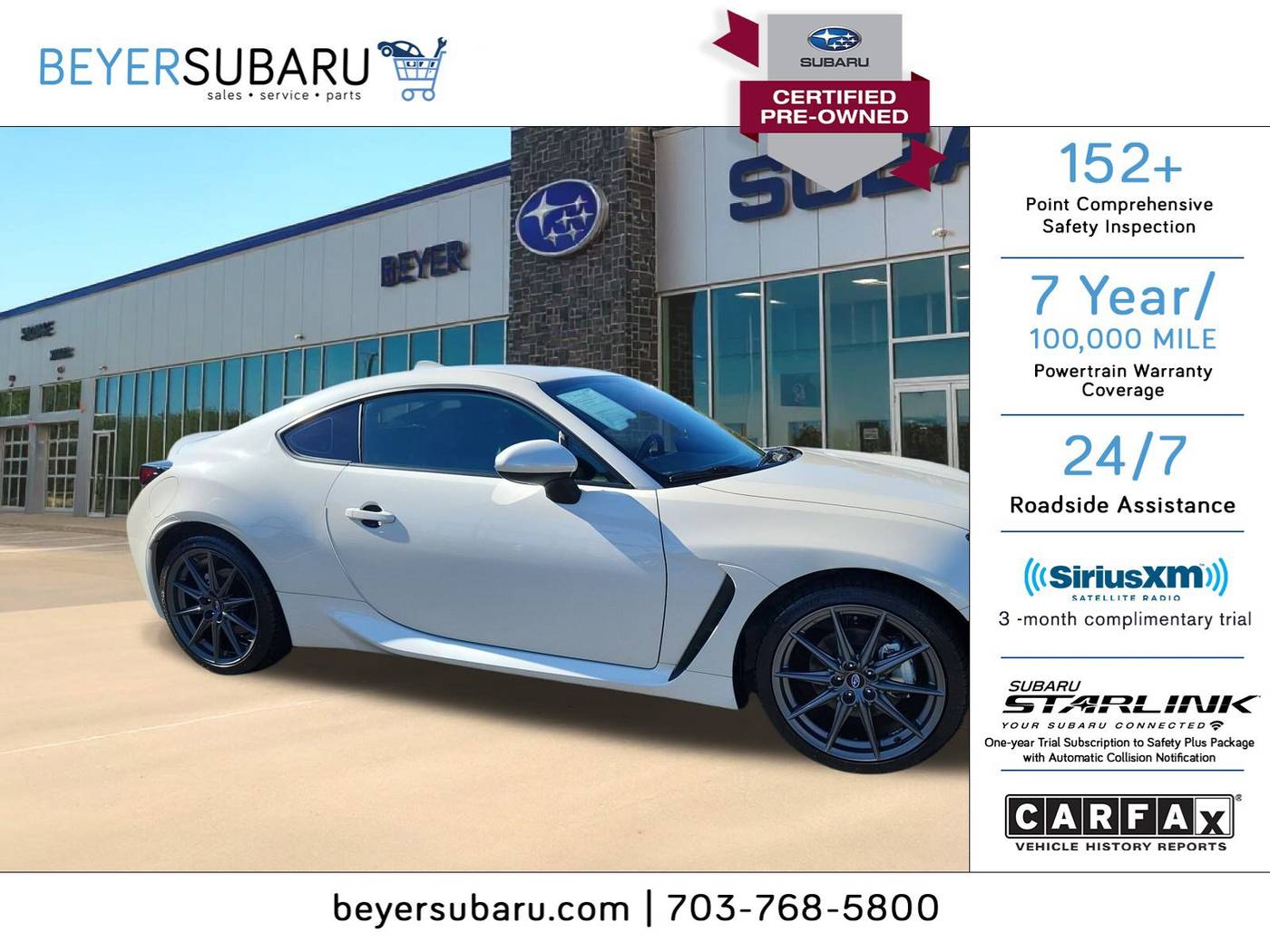 2022 Subaru BRZ Limited — Coupe — 9,940 mi — Alexandria, VA