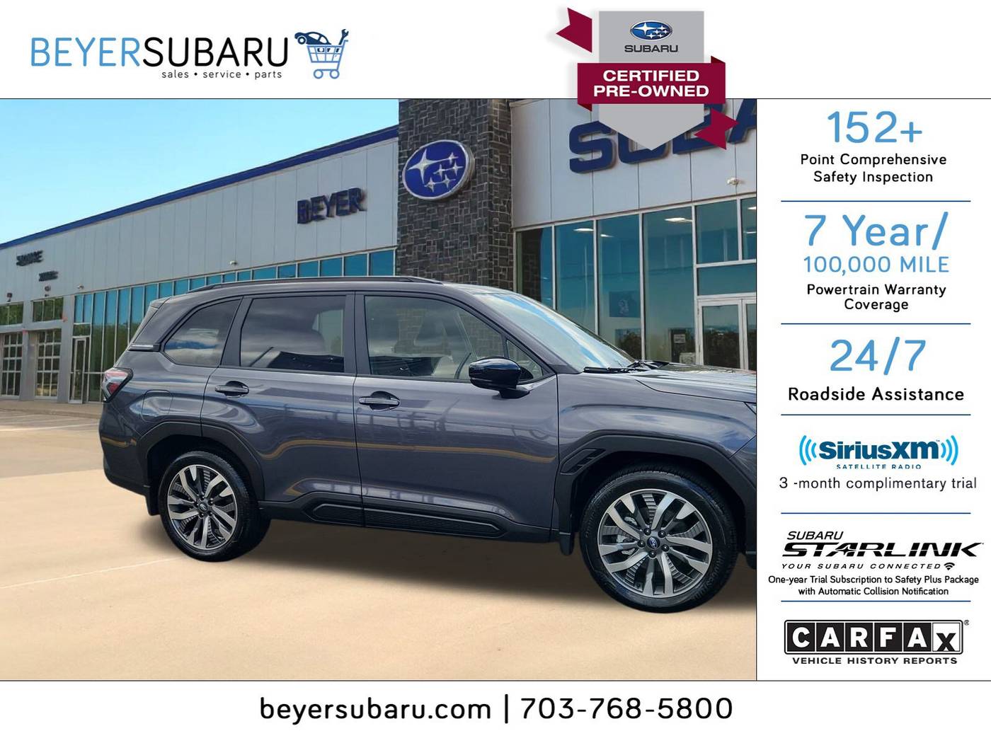 2025 Subaru Forester Touring — SUV — 3,557 mi — Alexandria, VA