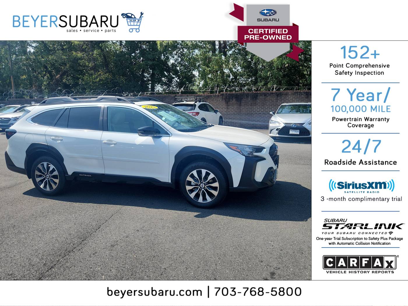 2025 Subaru Outback Limited — SUV — 4,141 mi — Alexandria, VA