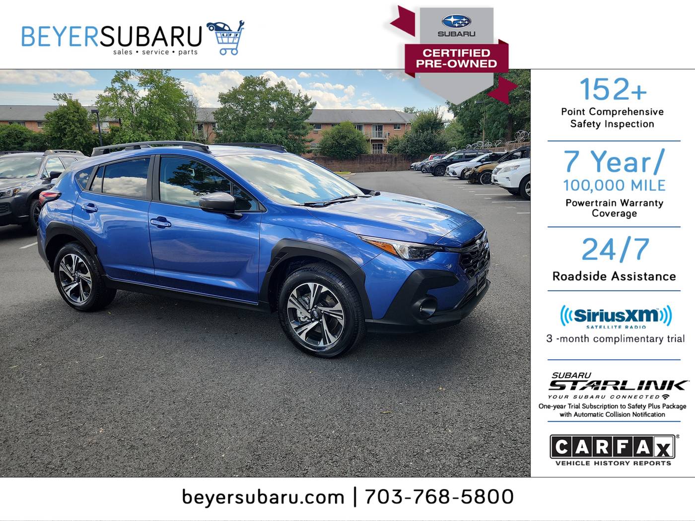 2025 Subaru Crosstrek Premium — SUV — 3,884 mi — Alexandria, VA