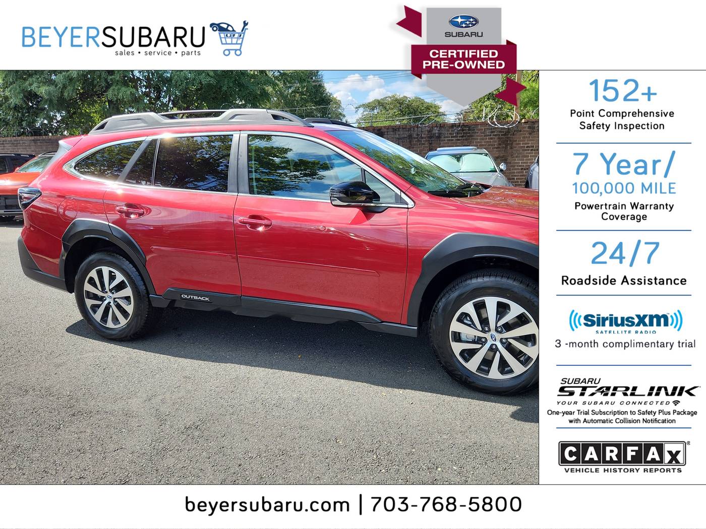 2025 Subaru Outback Premium — SUV — 3,275 mi — Alexandria, VA
