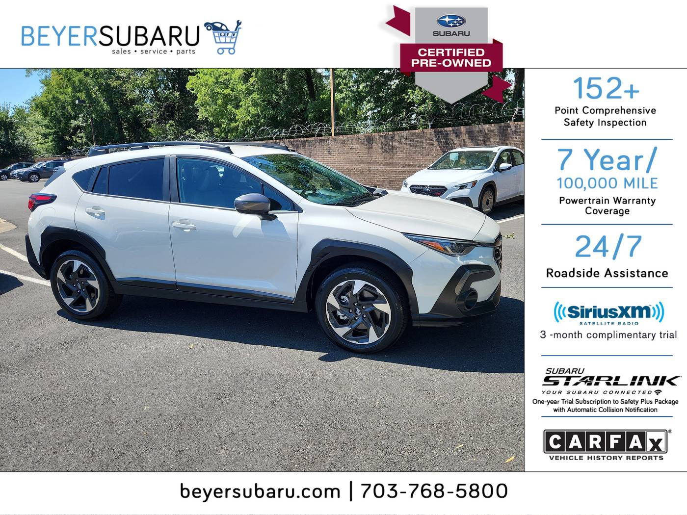 2024 Subaru Crosstrek Limited — SUV — 7,629 mi — Alexandria, VA