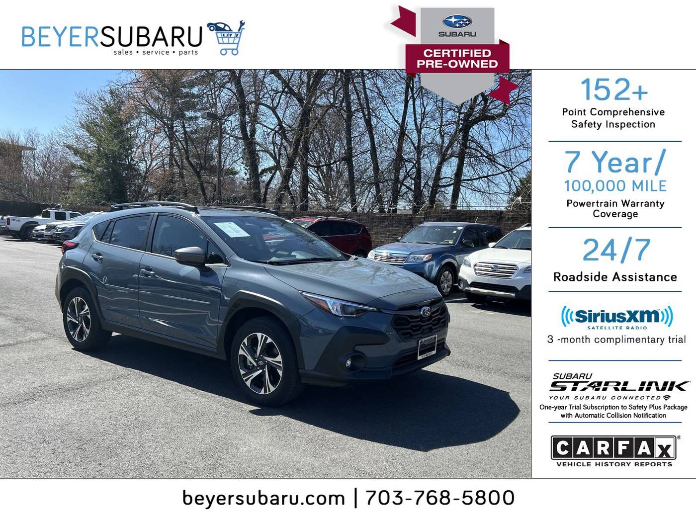 2024 Subaru Crosstrek Premium — SUV — 8,665 mi — Alexandria, VA