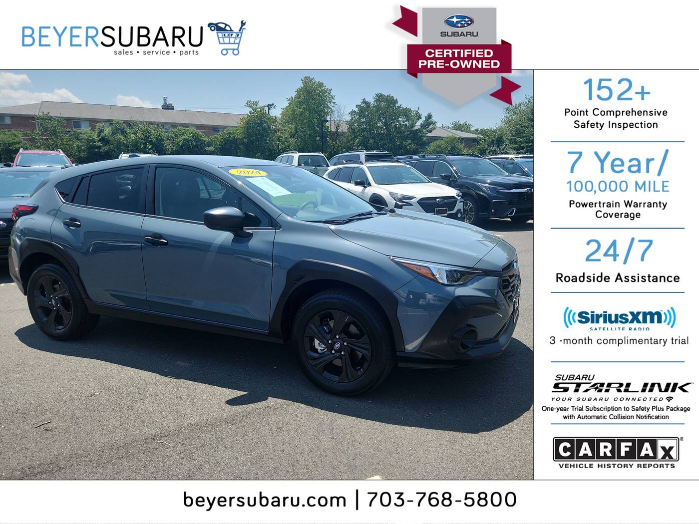 2024 Subaru Crosstrek 2.0i — SUV — 6,658 mi — Alexandria, VA