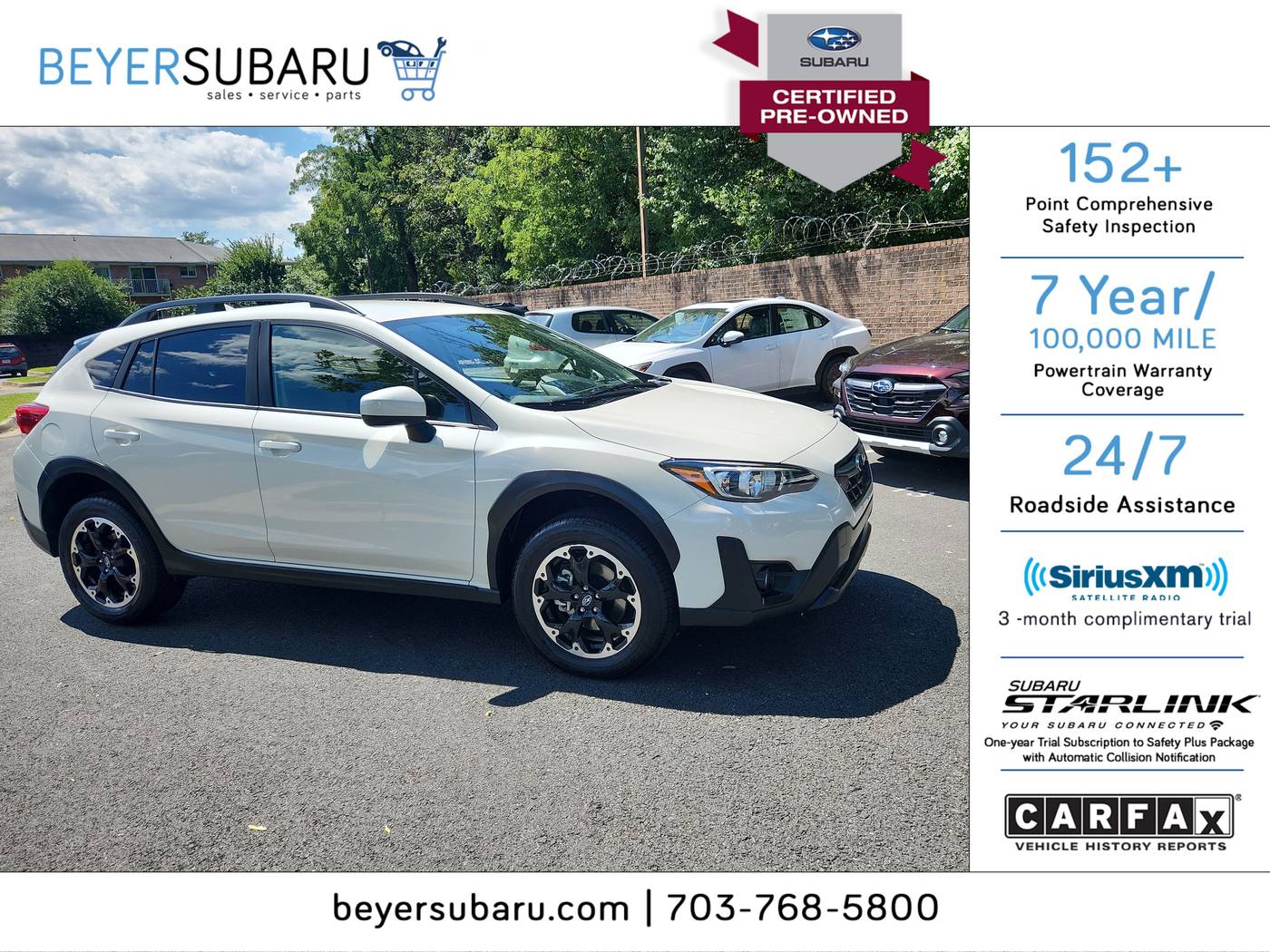 2023 Subaru Crosstrek Premium — SUV — 15,842 mi — Alexandria, VA