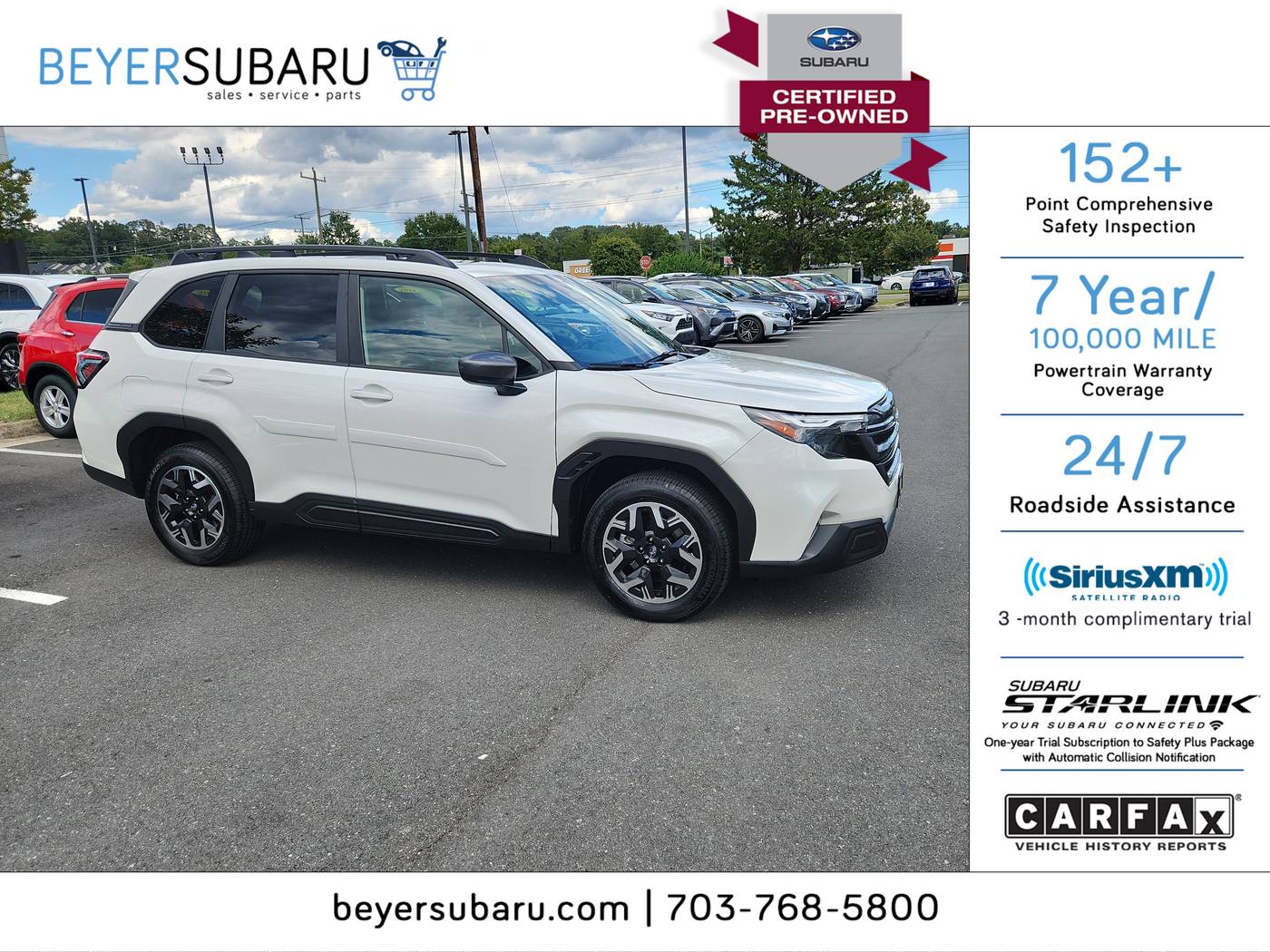 2025 Subaru Forester Premium — SUV — 4,153 mi — Alexandria, VA
