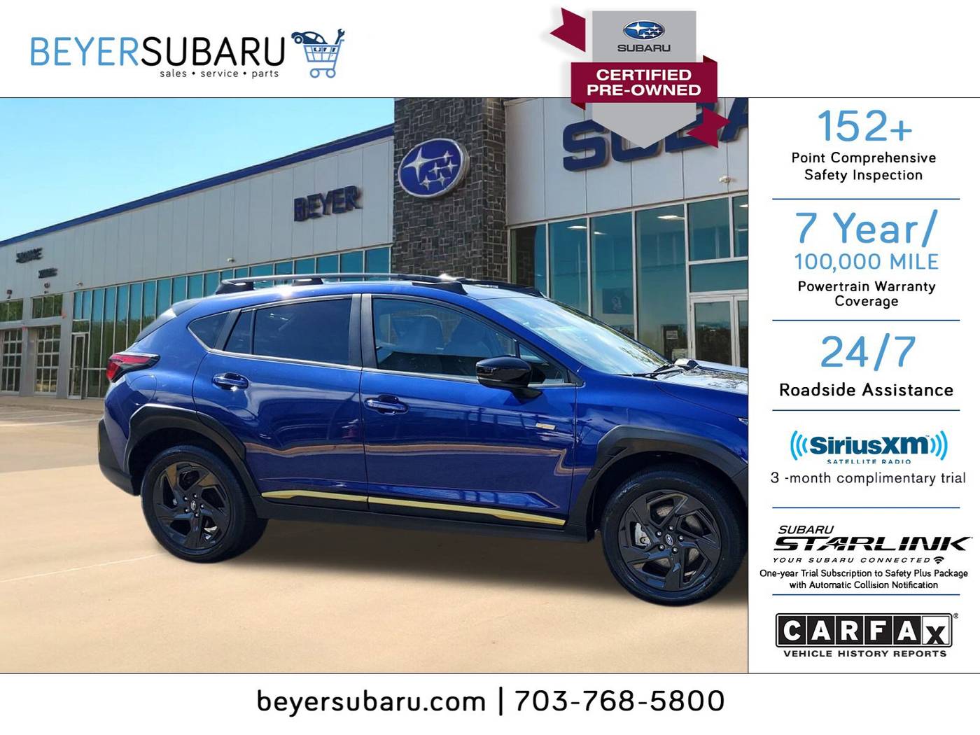 2024 Subaru Crosstrek Sport — SUV — 20,222 mi — Alexandria, VA