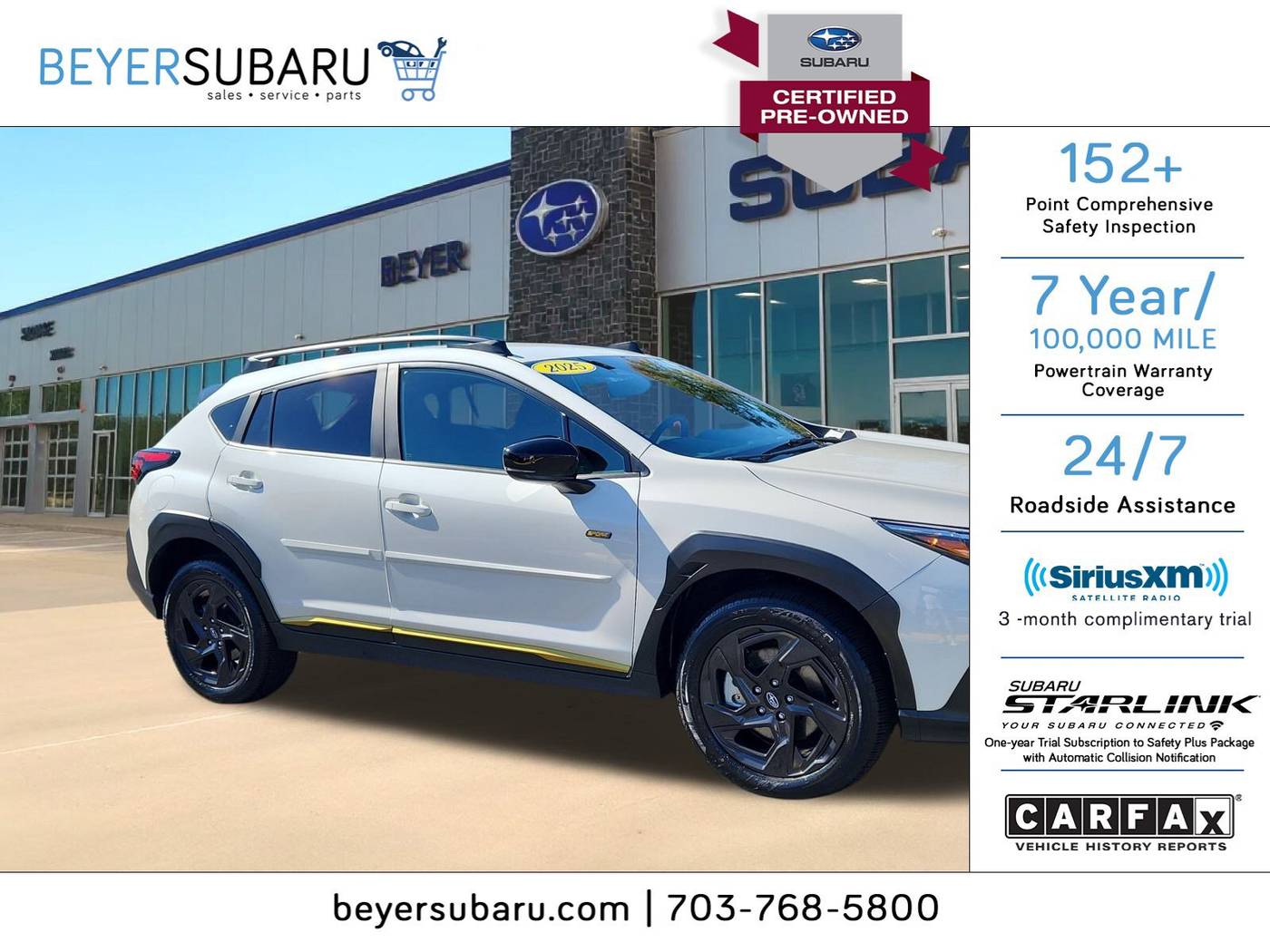 2025 Subaru Crosstrek Sport — SUV — 3,304 mi — Alexandria, VA