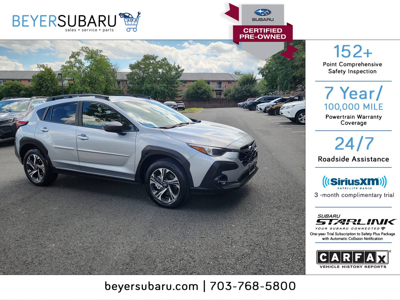 2025 Subaru Crosstrek Premium — SUV — 3,980 mi — Alexandria, VA