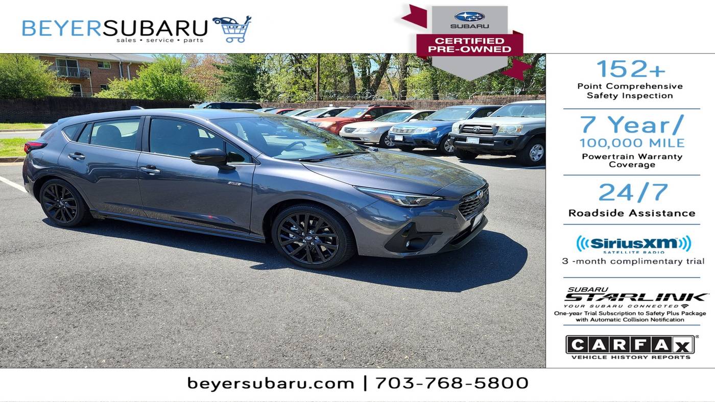 2025 Subaru Impreza RS — Hatchback — 233 mi — Alexandria, VA