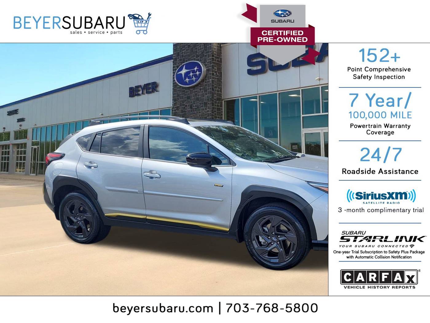 2025 Subaru Crosstrek Sport — SUV — 2,870 mi — Alexandria, VA