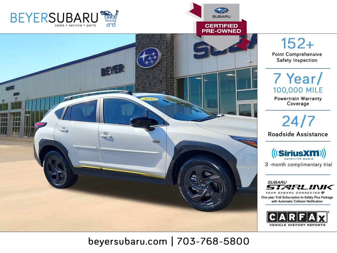 2025 Subaru Crosstrek Sport — SUV — 4,053 mi — Alexandria, VA
