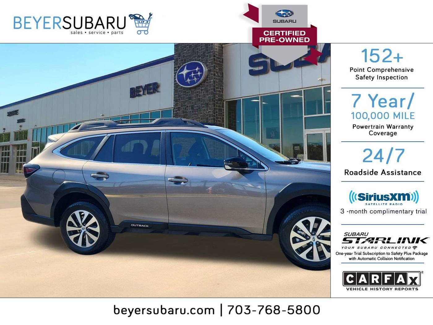 2023 Subaru Outback Premium — SUV — 20,985 mi — Alexandria, VA
