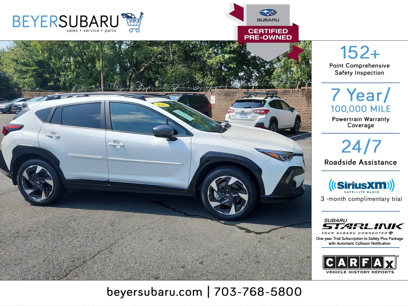 2025 Subaru Crosstrek Limited — SUV — 4,158 mi — Alexandria, VA