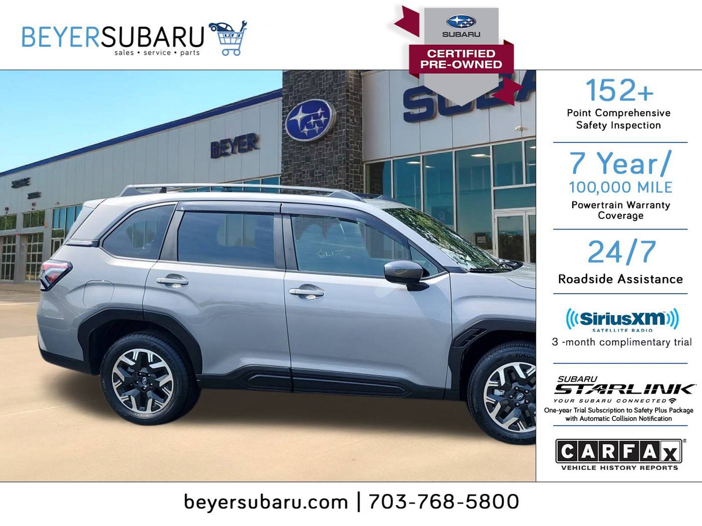 2025 Subaru Forester Premium — SUV — 11,961 mi — Alexandria, VA