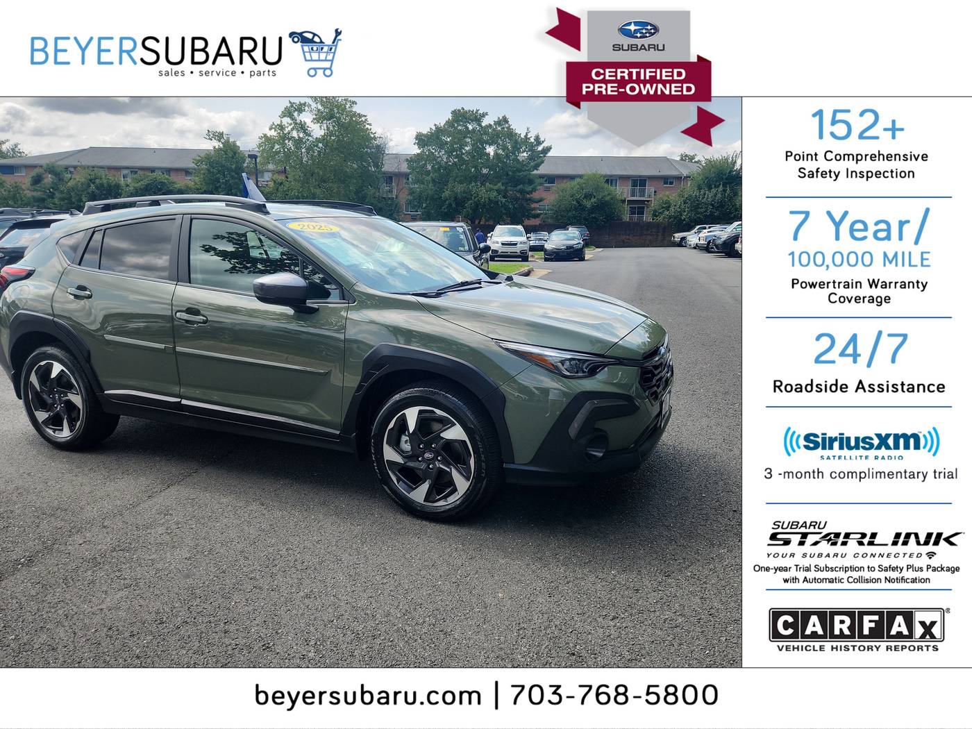 2024 Subaru Crosstrek Limited — SUV — 5,711 mi — Alexandria, VA