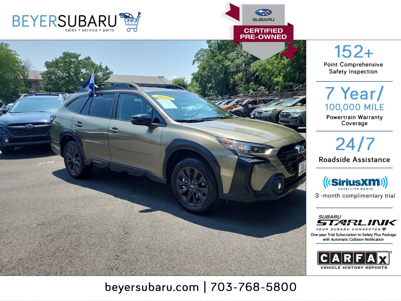 2025 Subaru Outback Onyx Edition — SUV — 3,951 mi — Alexandria, VA