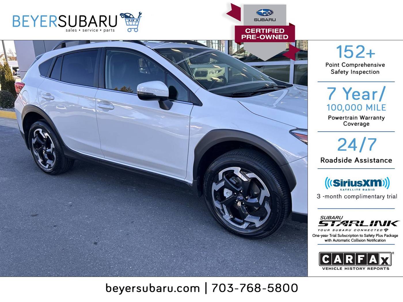 2021 Subaru Crosstrek Limited — SUV — 8,340 mi — Alexandria, VA