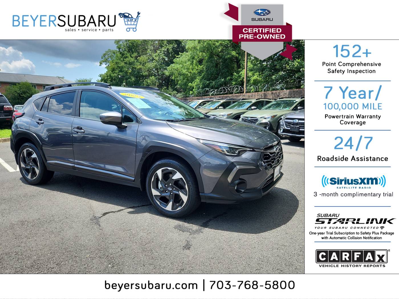 2024 Subaru Crosstrek Limited — SUV — 31,184 mi — Alexandria, VA