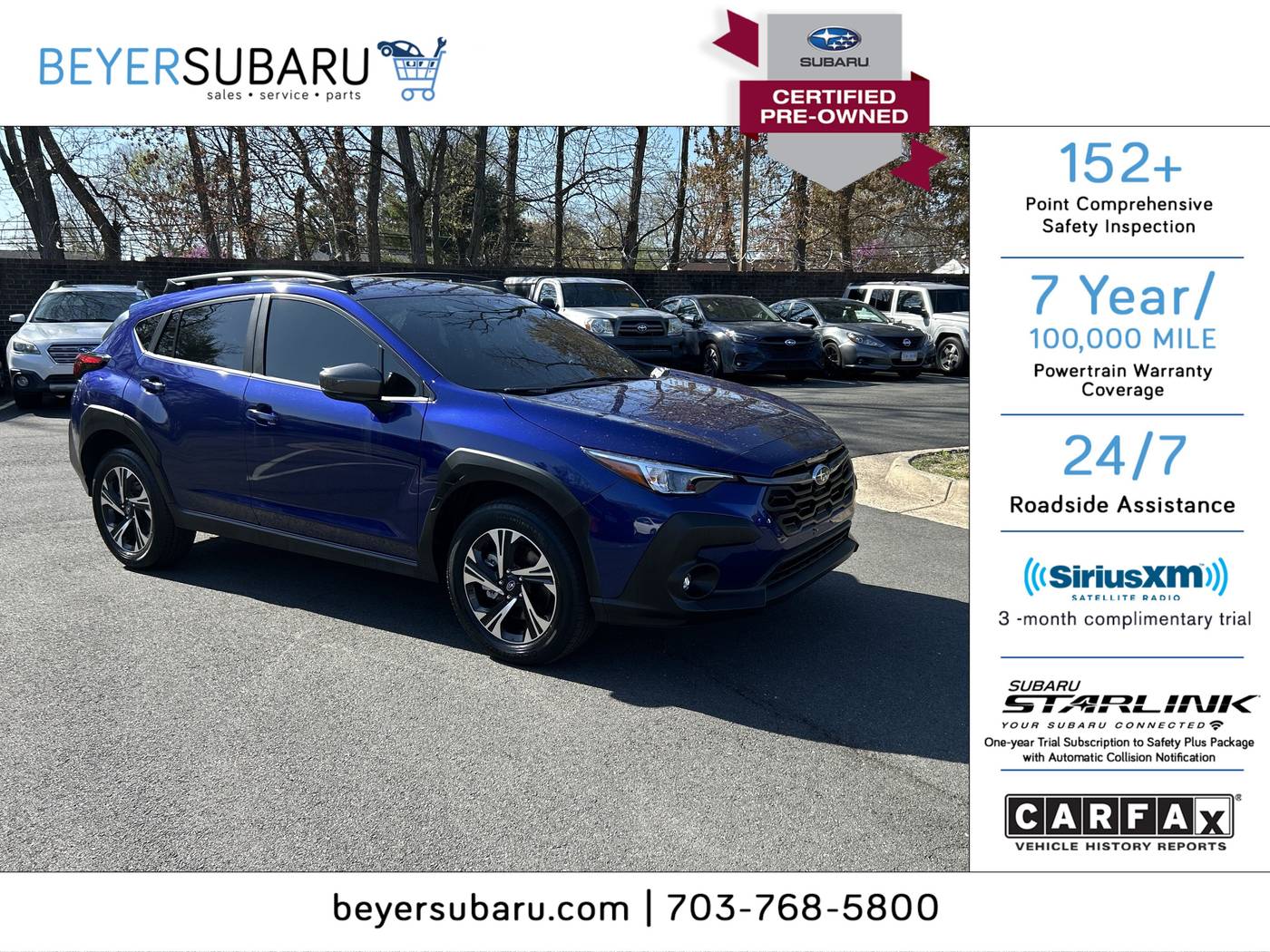 2024 Subaru Crosstrek Premium — SUV — 20,947 mi — Alexandria, VA